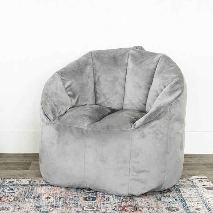 Grovelane Standard Faux Fur Bean Bag Chair Wayfair